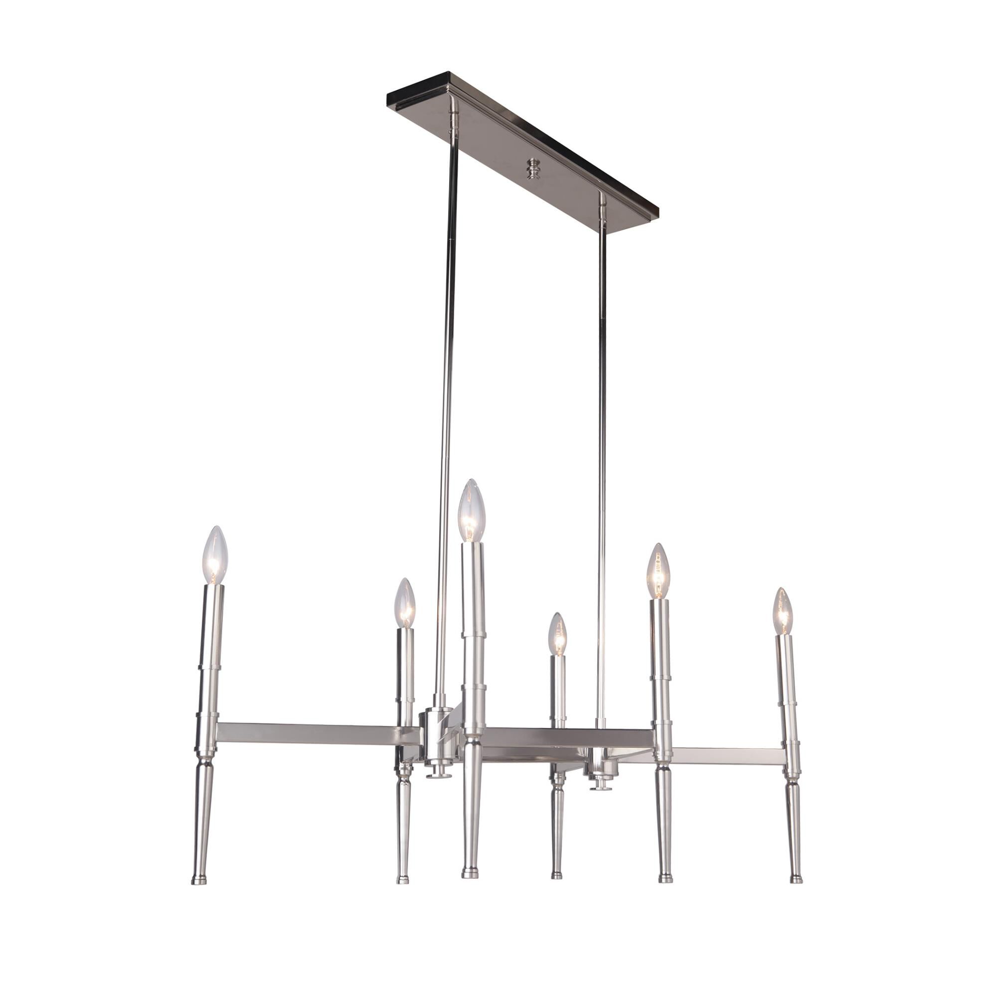 Shown in Polished Nickel finish and Yes glass and Yes shade
